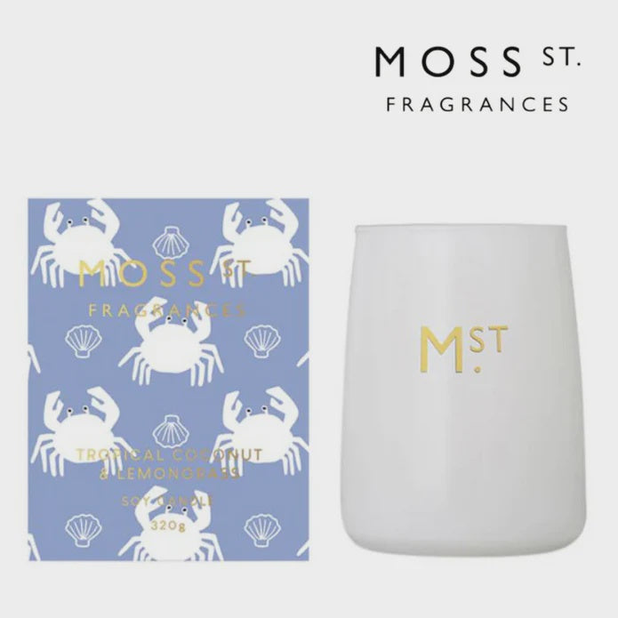 MOSS ST. Tropical Coconut & Lemongrass 320g