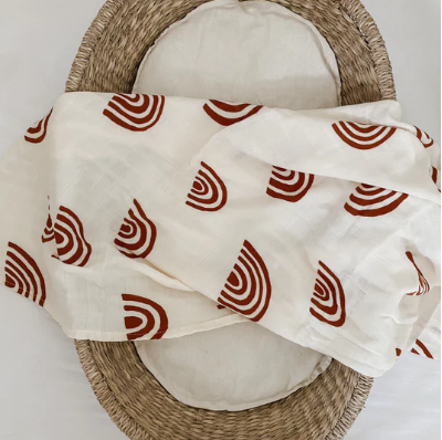 Bamboo/Cotton Blend Baby Swaddle