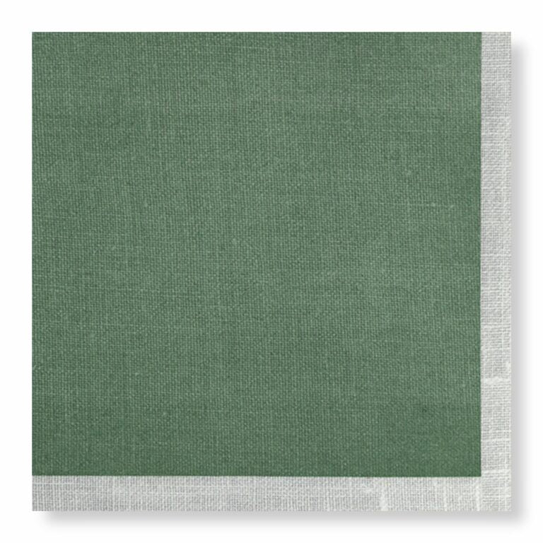 Manor Road Linen Green Napkin Dinner