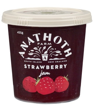 Anathoth Strawberry Jam 455g