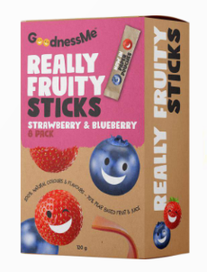 Goodness Me Fruit Nuggets Raspberry & Blueberry 120g