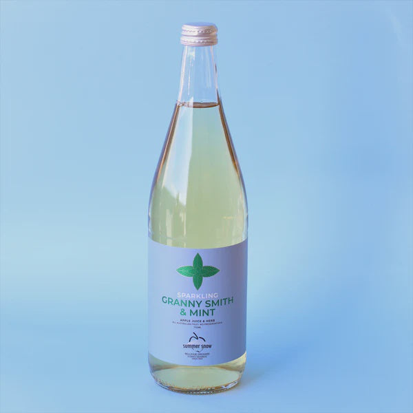 Summer Snow Sparkling Granny Smith & Mint Juice 750ml