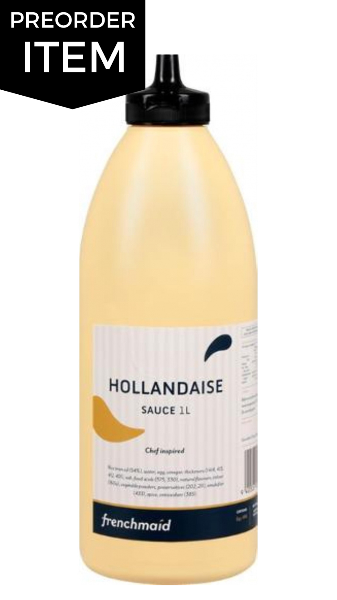 Hollandaise Sauce French Maid 1 Litre-Preorder