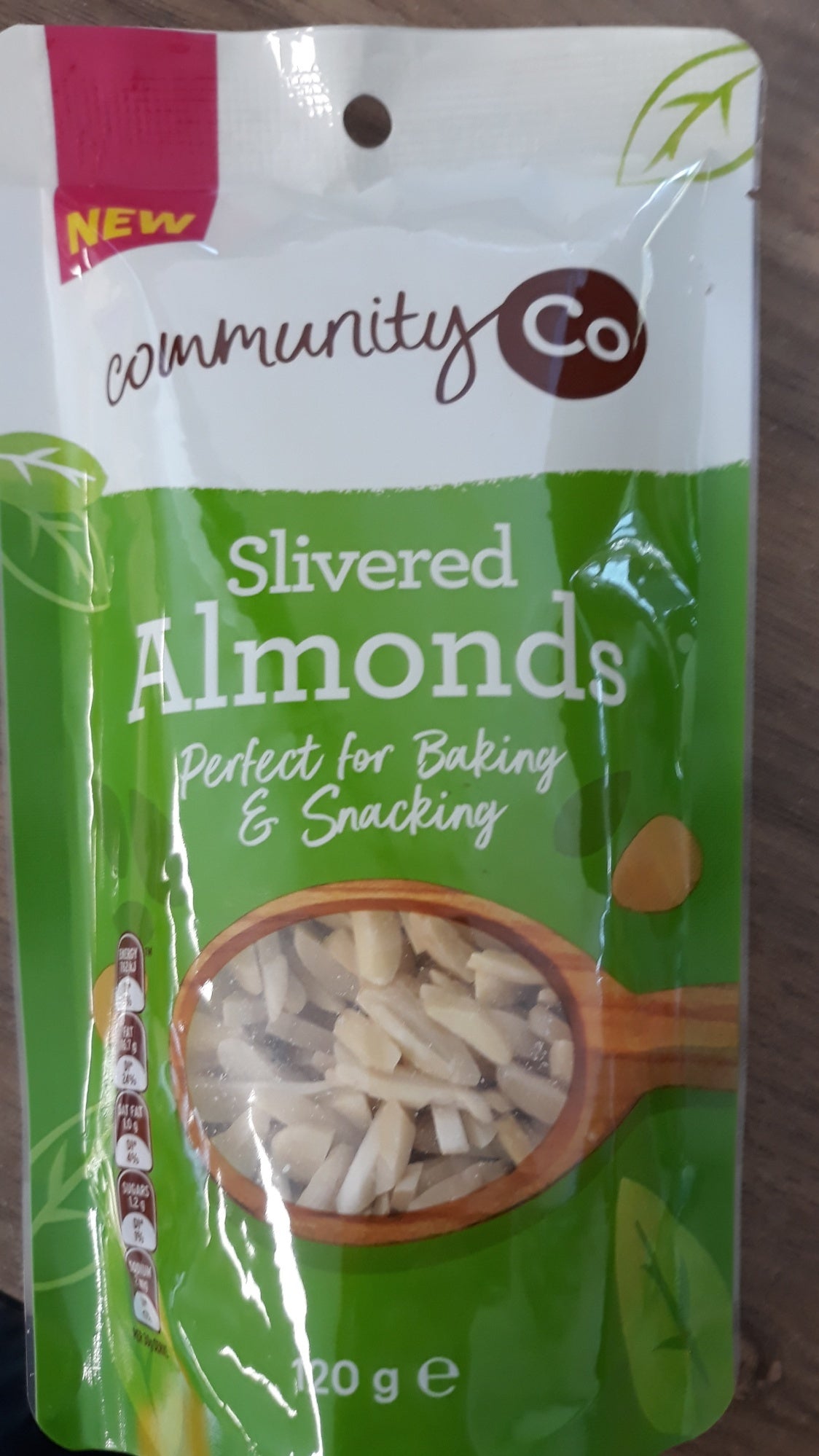 Community Co Slivered Almonds 120g