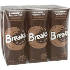 Breaka Chocolate Milk 250ml x 6pk