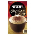 Nescafe Cappuccino Coffee Sachets 10pk 132g