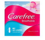 Carefree Breathable Liners 48pk