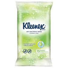 Kleenex Anti-Bacterial Facial Wet Wipes 40pk