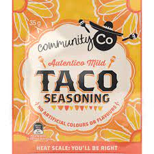 Community Co Taco Seasoning Mild 35g