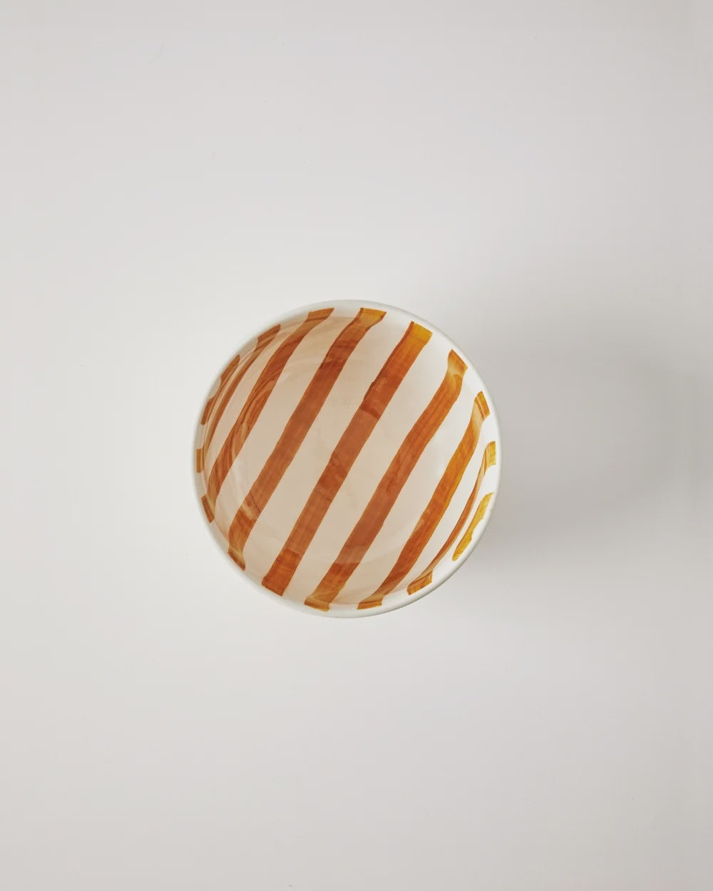 Stripe Small Bowl - Terracotta CDH