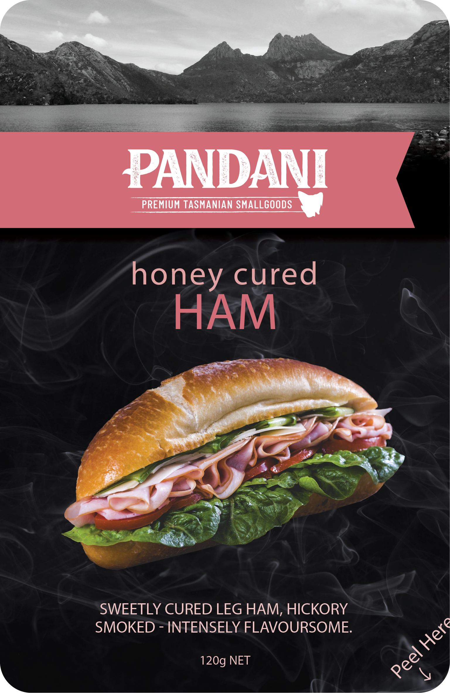 Pandani honey Cured Ham 120g