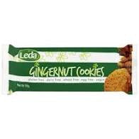 Leda Gingernut Cookies Gluten Free 155g