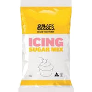 Black & Gold Icing Mixture 1kg