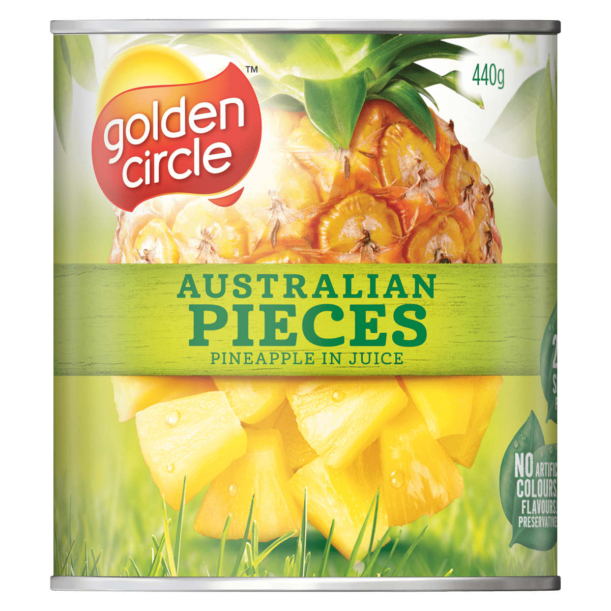 Golden Circle Pineapple Pieces in Juice 440g