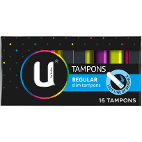 U By Kotex Tampon Regular 16pk - EOL