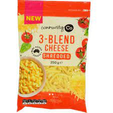 Community & Co 3 Blend Cheese Shredded 250g