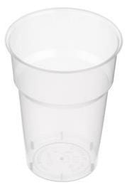 Clear Plastic Cup 425ml 50pk