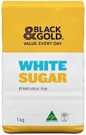 Black & Gold White Sugar 1kg