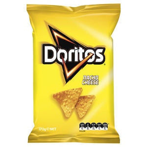 Doritos Corn Chips Nacho Cheese 170g