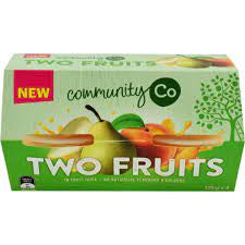 Community Co Diced Two Fruits 4pk