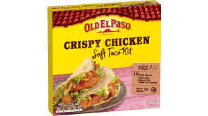 Old El Paso Soft Taco Kit , Crispy Chicken 370g