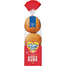 Mighty Soft  Burger Bun 6pkt