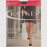 Kayser Dig Free Sheers 15den 1pk Comfort Nubeige T