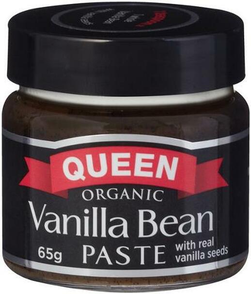 Queen Organic Vanilla Bean Paste 65g EOL