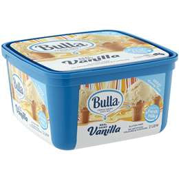 Bulla Vanilla Ice Cream Gluten Free 2L