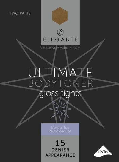 Elegante Ultimate Bodytoner with Gloss leg Tivoli Large 2pk