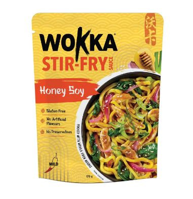 Wokka Honey Soy Stir Fry Sauce 175g