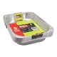 Lemon&Lime Large Foil Tray 45.4x34.6x6.5cm 5pk