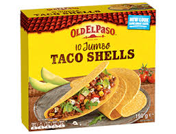 Old El Paso Taco Shells Jumbo 10pk