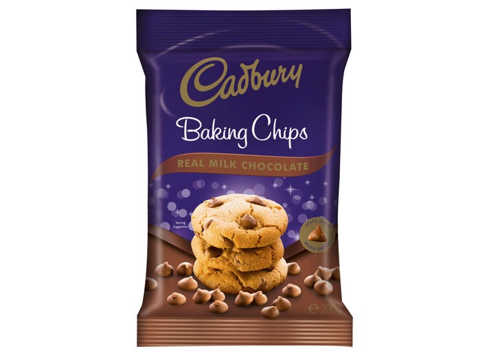 Cadbury Milk Choc Chips 200g