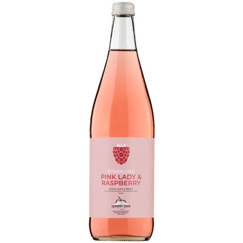 Summer Snow Sparkling Pink Lady & Raspberry Juice 750ml