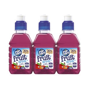 Pop Tops Apple Blackcurrant Fruit Juice 6 x 250ml