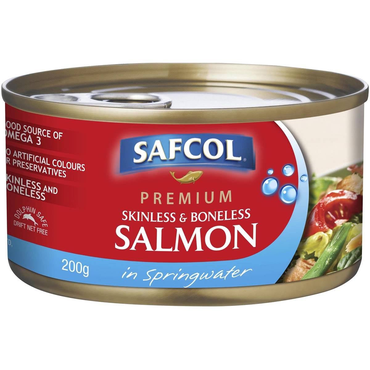 Safcol Premium Skinless Boneless Salmon 200g