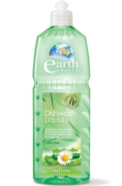 Earth Choice Dishwash Liquid Aloe 1L