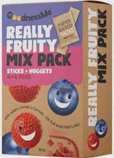 Goodness Me Fruit Sticks & Nuggets Mix 120g