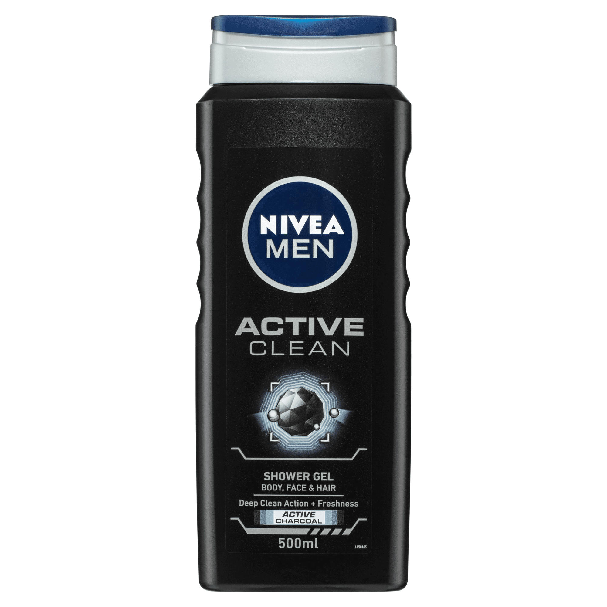 Nivea Mens Shower Gel Active Clean 500ml