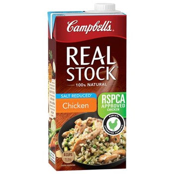 Campbell's Chicken Stock Salt Reduced 1L