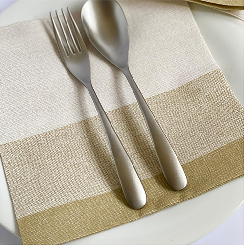 Niccolai Stoff Gold Napkin 44x44cm 25pk