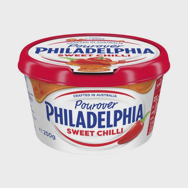 Philadelphia Sweet Chilli Cream Cheese Pourover 250gm