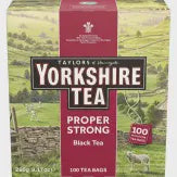 Taylors Of Harrogate Yorkshire Extra Strong Tea Bags 100 Pack