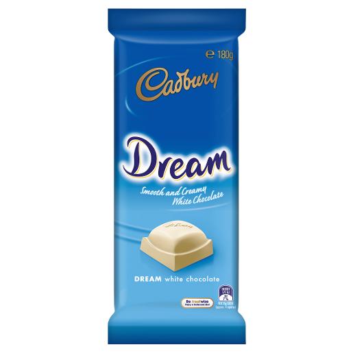 Cadbury Dream White Chocolate 180g