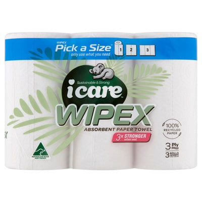 iCare Paper Towel 3ply 3pk